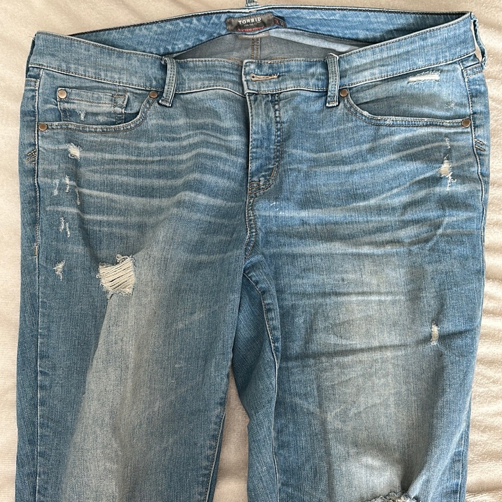 Torrid Boyfriend Straight Vintage Stretch